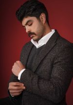 کت تک مردانه برفکی