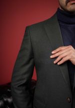 کت و شلوار مردانه سبز تیره