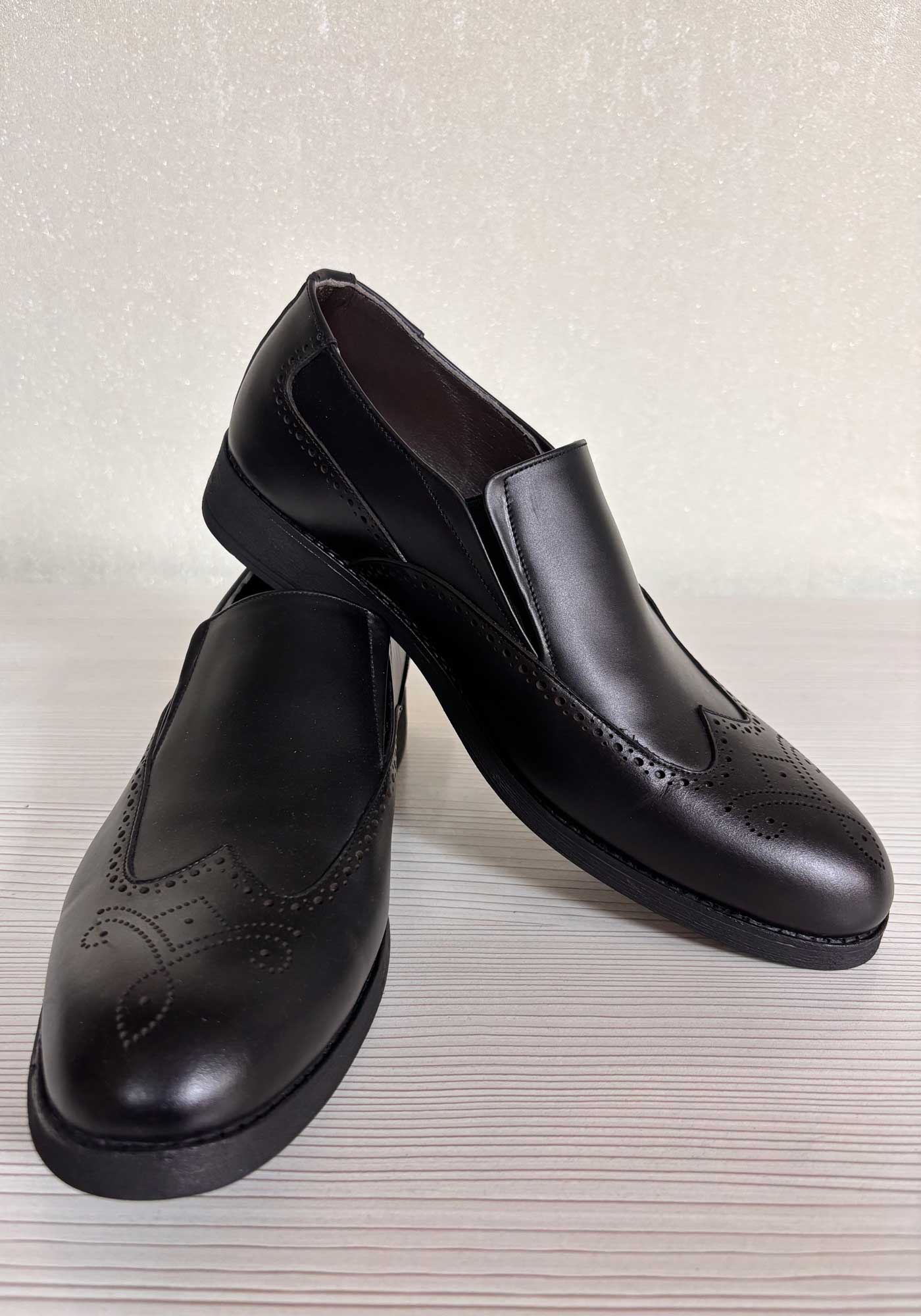 کفش چرم تبریز کد K04