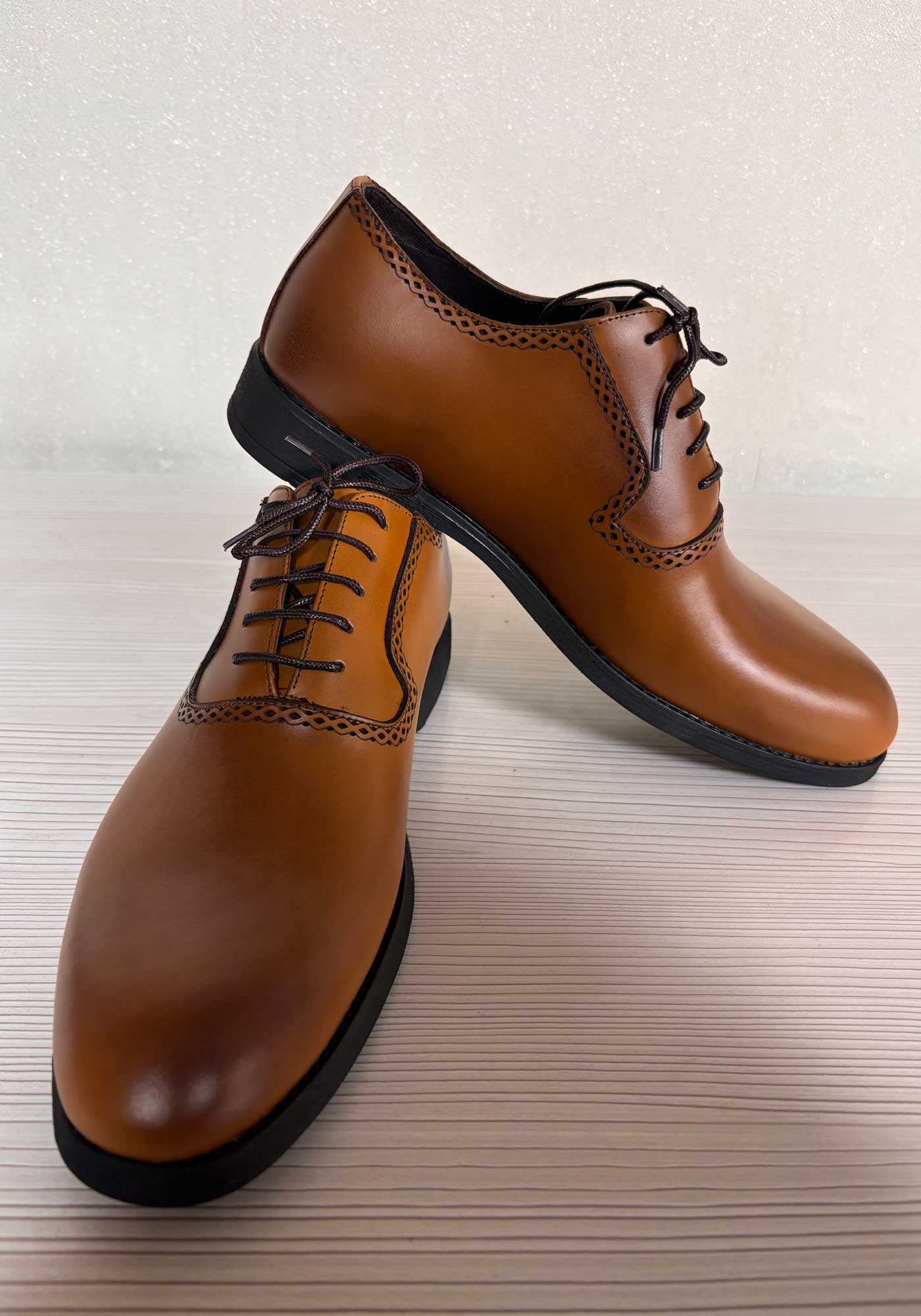 کفش چرم تبریز کد K08