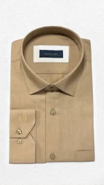 پیراهن فلورا کاراملی