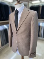 کت تک مردانه فاستونی قهوه ای 