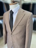 کت تک مردانه فاستونی قهوه ای 